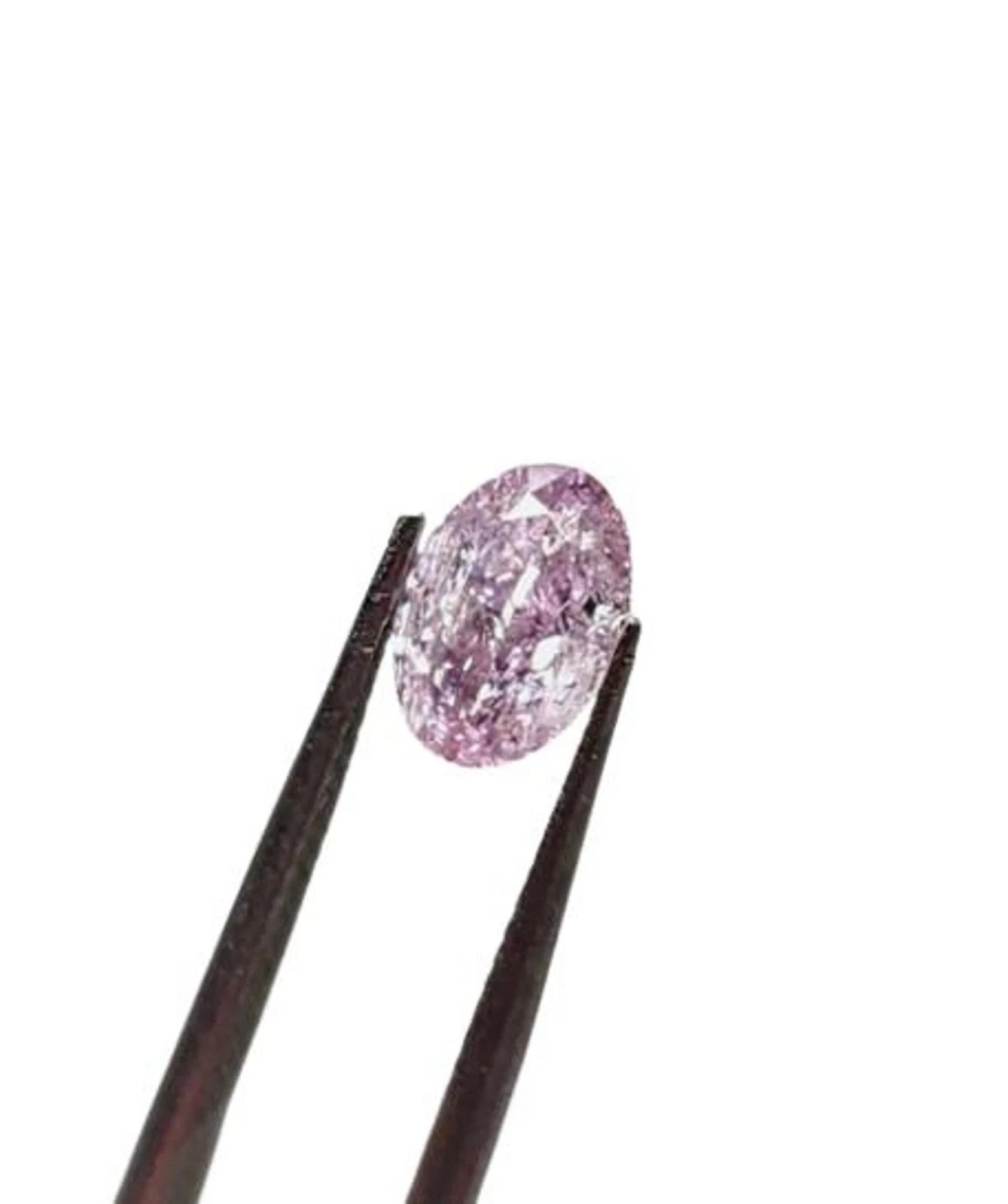 5.10 CT Natural Pink Diamond 10×12 mm 1 Pcs Oval Cut VVS1 D Grade Certified.