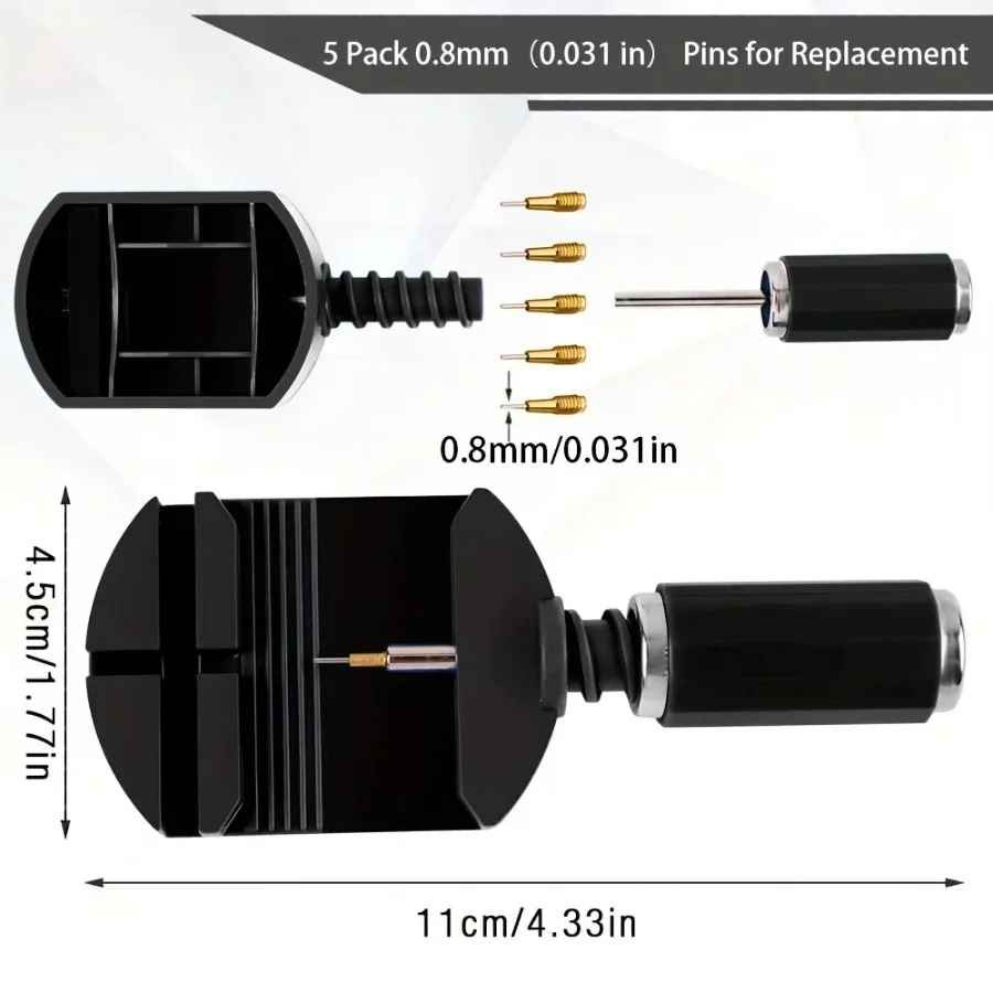 Watch link Removal Tool Kit Repair Pin Adjuster Bracelet Strap