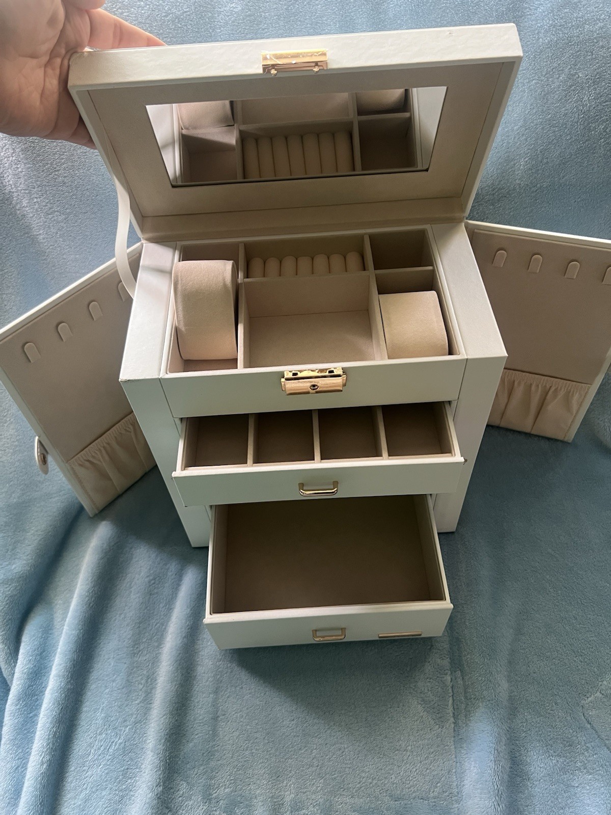 Large Travel Jewlery Box