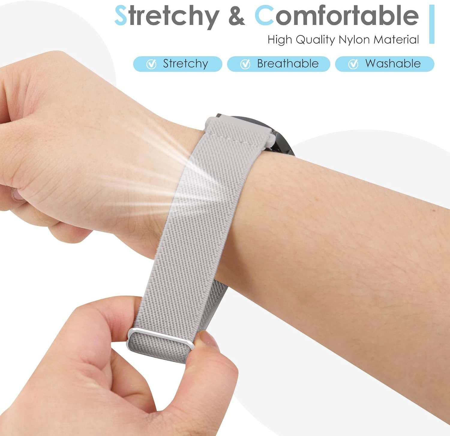 Comfortable Nylon Quick Release Watch Straps for All Wrist Sizes – 18mm to 22mm