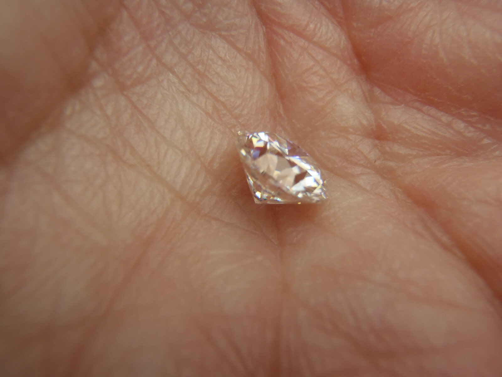 1.20 Ct VVS1 White Moissanite Diamond Clarity D Color Round Brilliant Certified