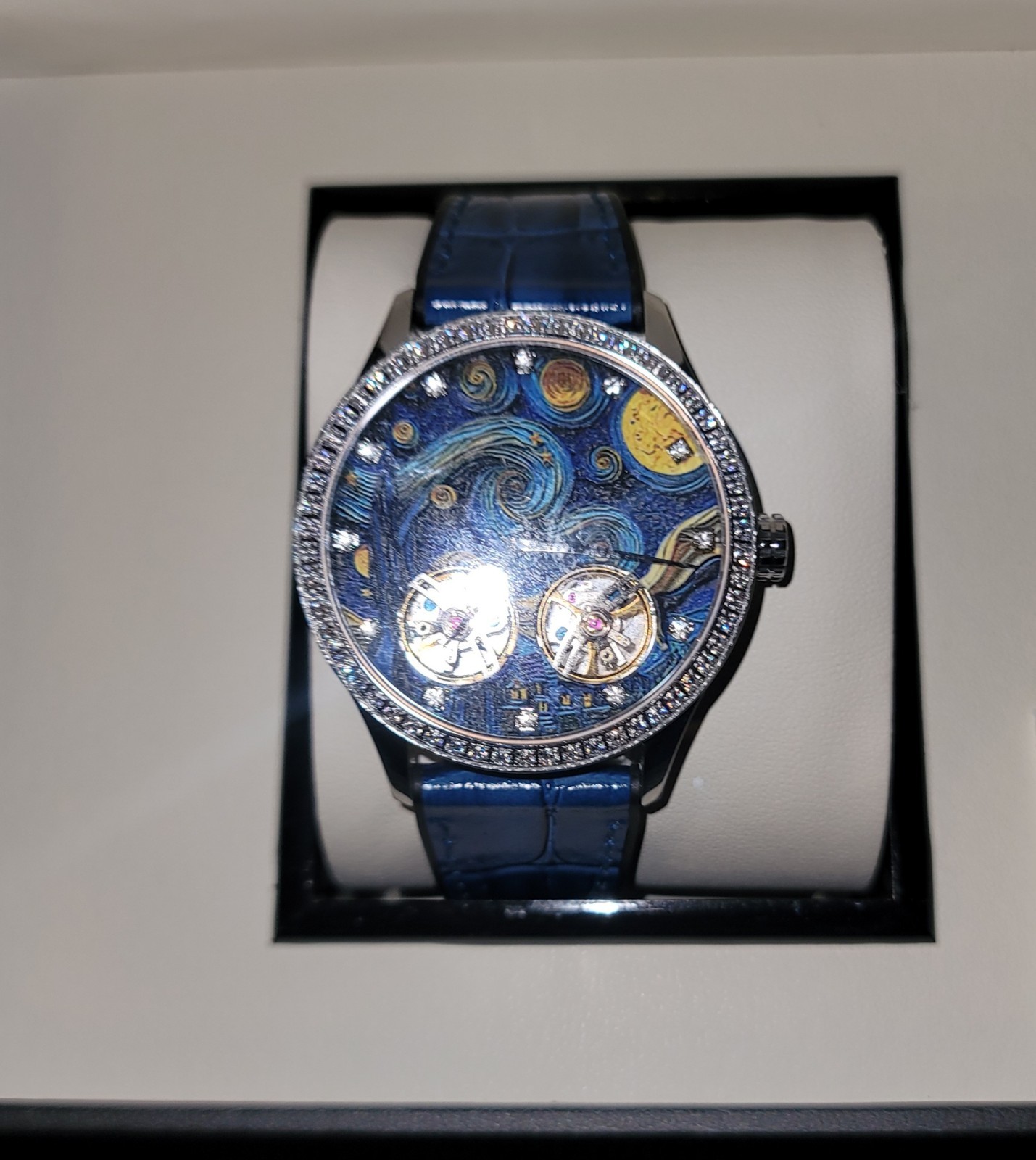 Skyseed Blue Watch With Sapphire Crystals 43mm