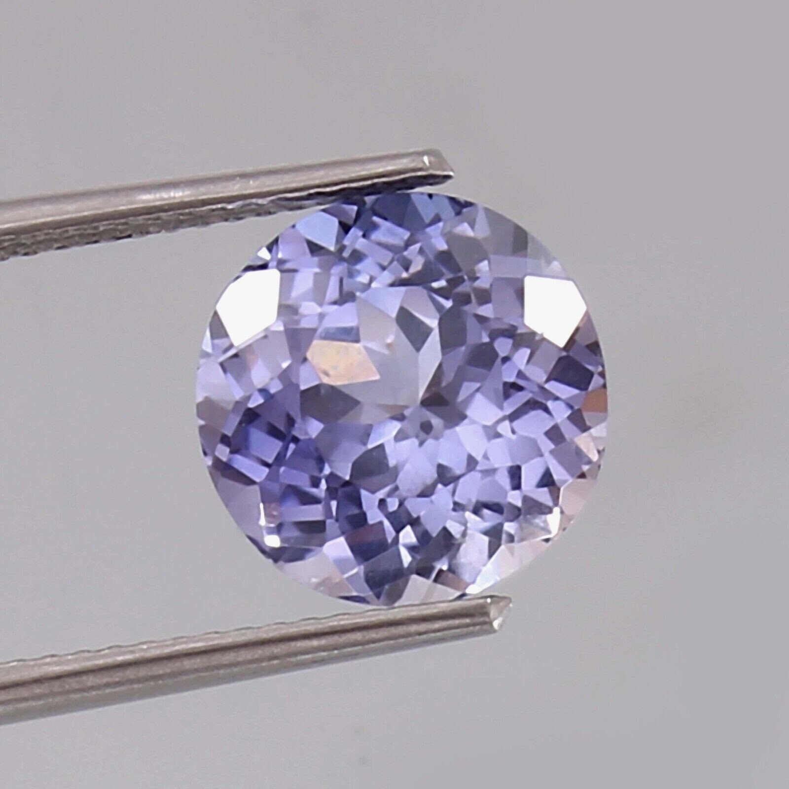 AAA Natural Pastel Blue Montana Yogo Sapphire Loose Round Gemstone Cut 7.50 MM
