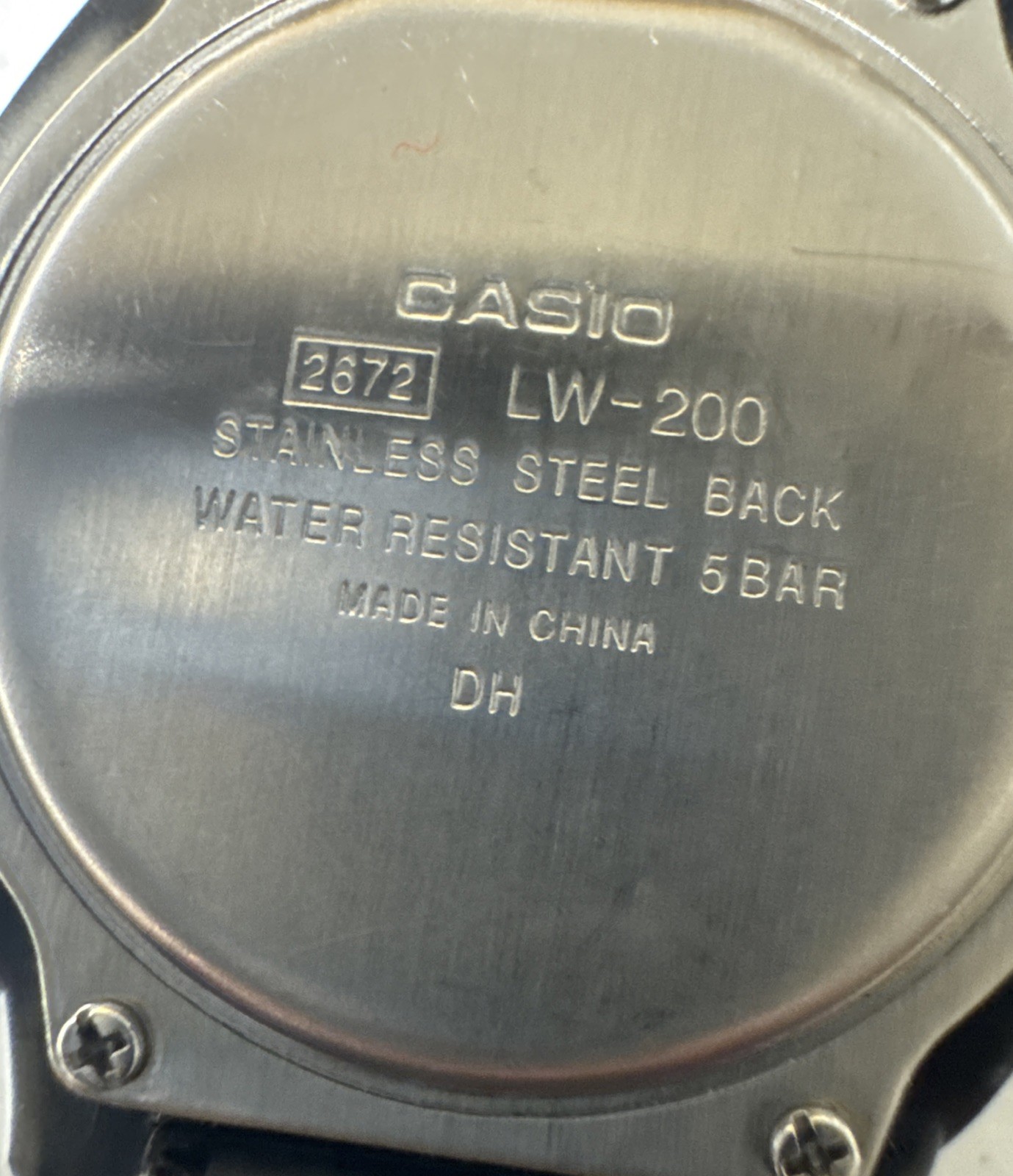 Casio LW-200 Digital Watch See Description Needs Band