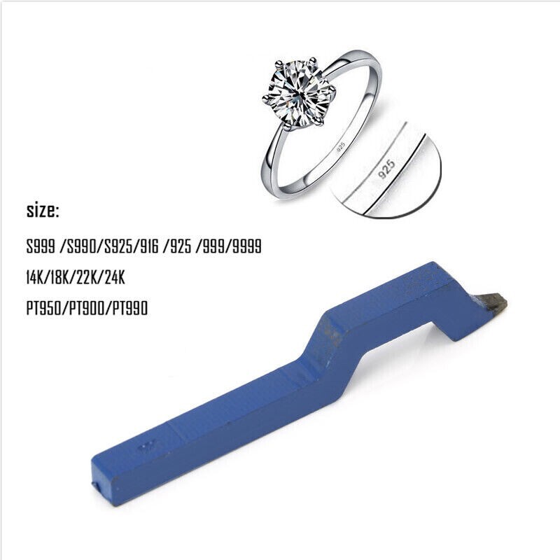 Steel Curved Jewelry Punch Stamp Mold Rings Bracelet Marking Tool Jewelry Making
