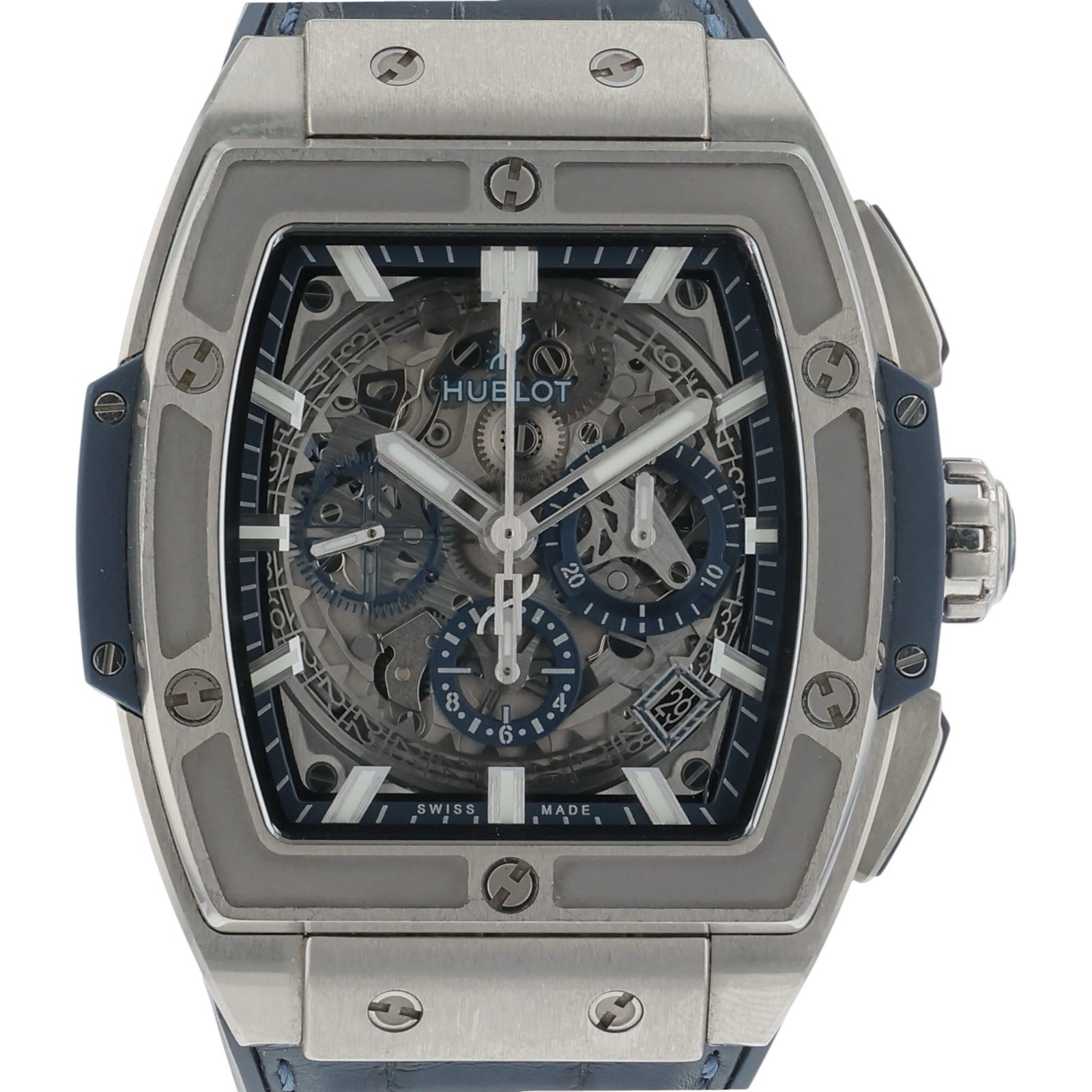Hublot Spirit Of Big Bang Titanium Skeleton Dial 42mm Auto Men’s 641.NX.7170.LR