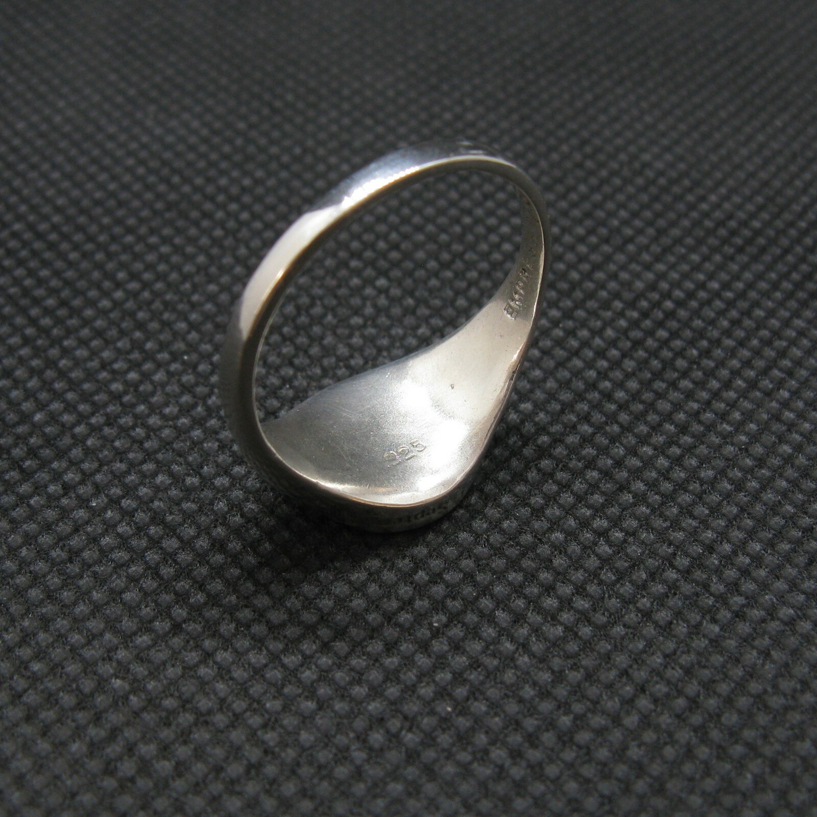 Sterling Silver Mens Ring Solid Stamped 925 Zodiac Sign Virgin R002130