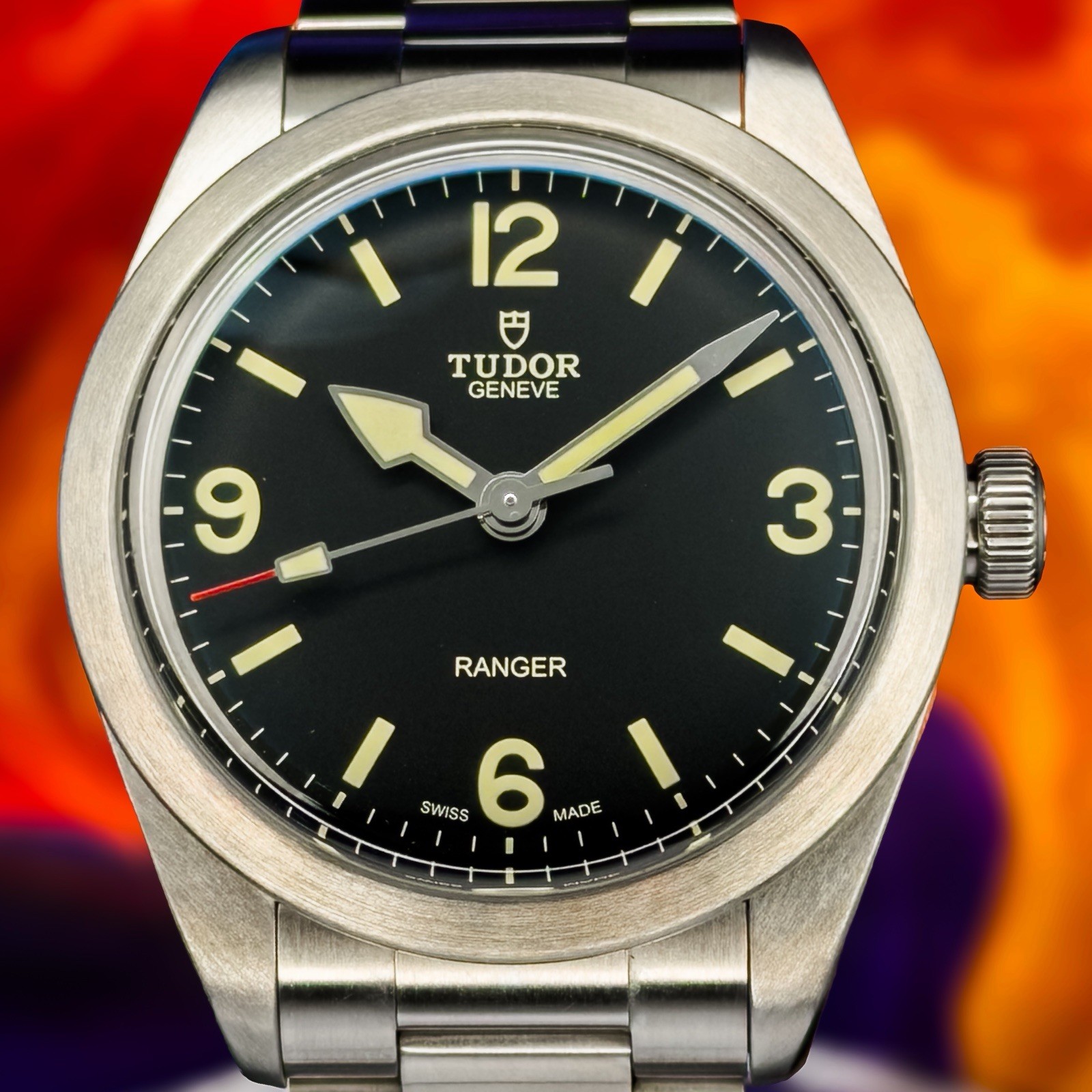 TUDOR Ranger M79950-0001 Full Set 39mm Very Good Condition