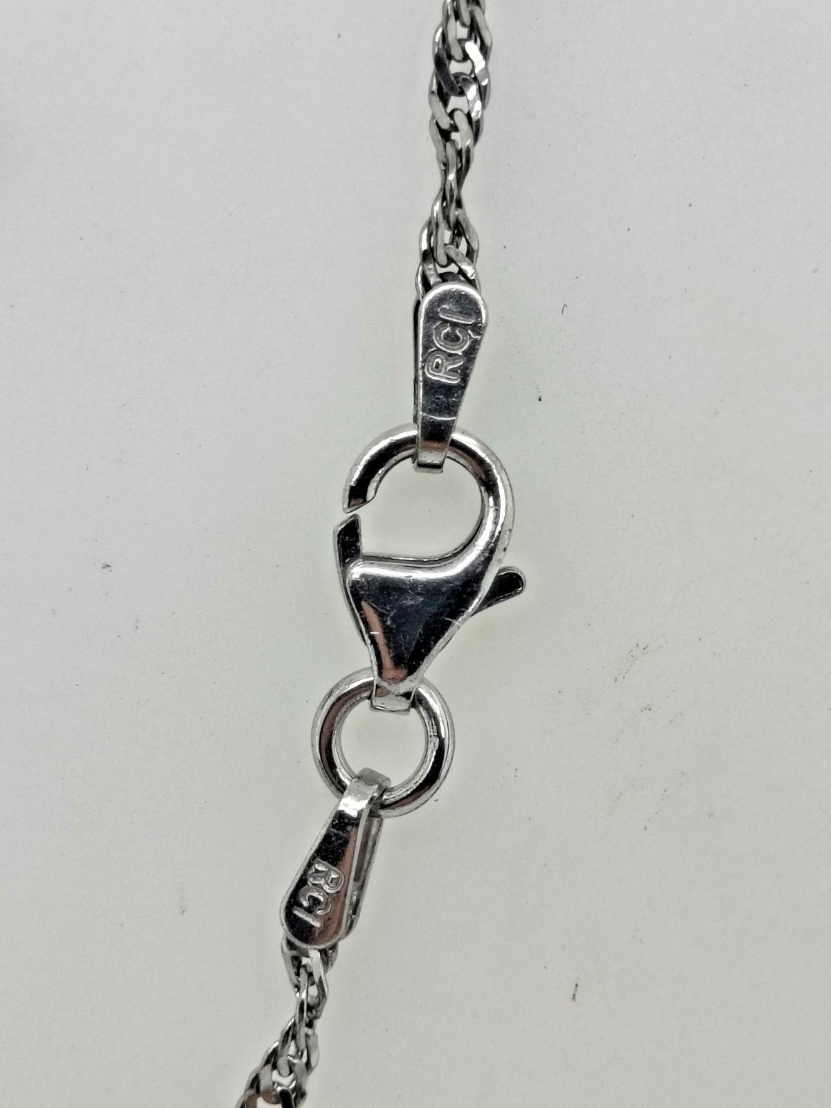 Sterling Silver Thin Rope Necklace for Women