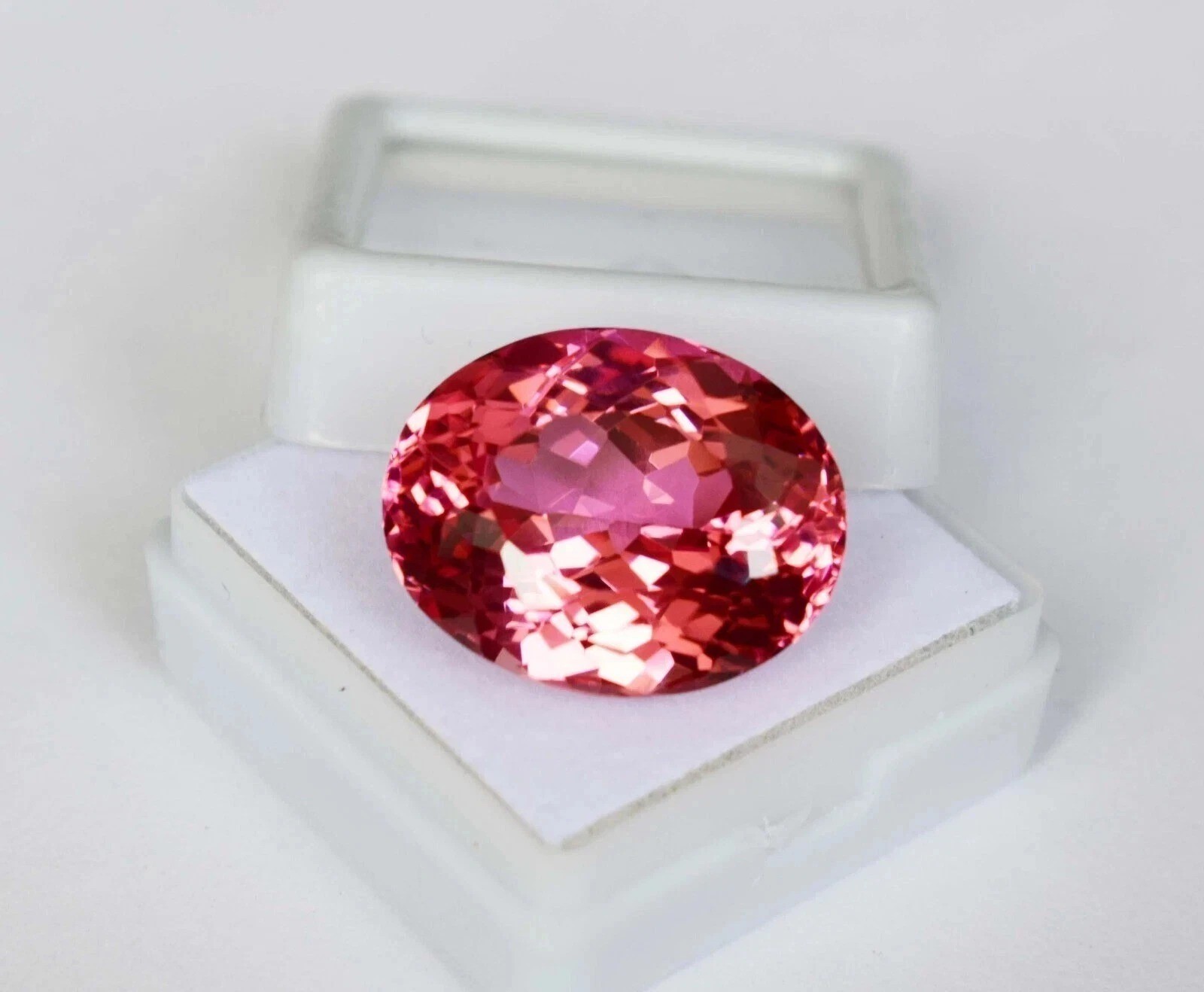 Padparadscha Sapphire Oval Cut 9-10 Ct Certified EGL Natural Loose Gemstone