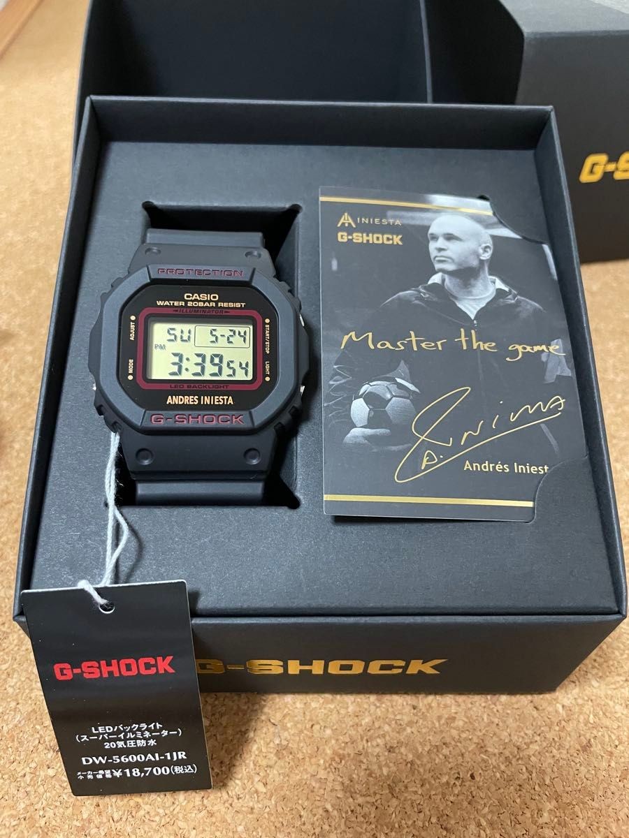 G-SHOCK DW-5600AI-1JR Andres Iniesta Collaboration Model Japan