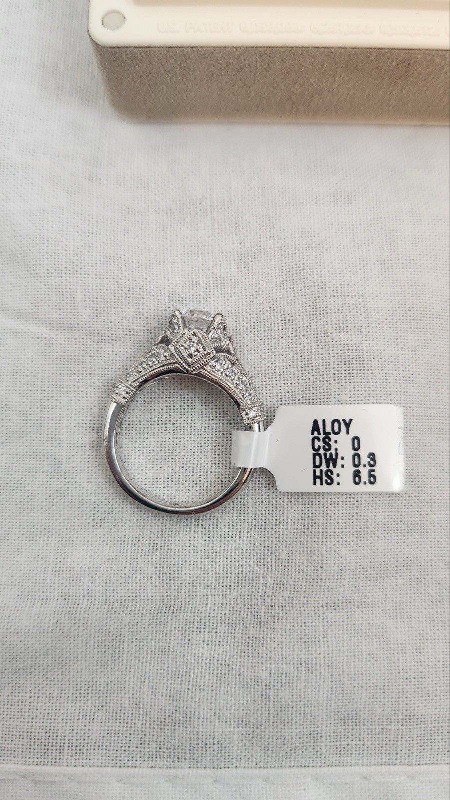 Gabriel&co Engagement/Wedding Sample Ring