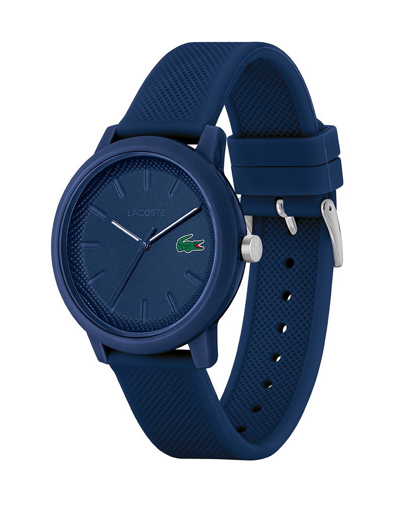 Lacoste 2011172 12.12 Chrono Men’s Iconic Chronograph Quartz Watch 42mm, Blue