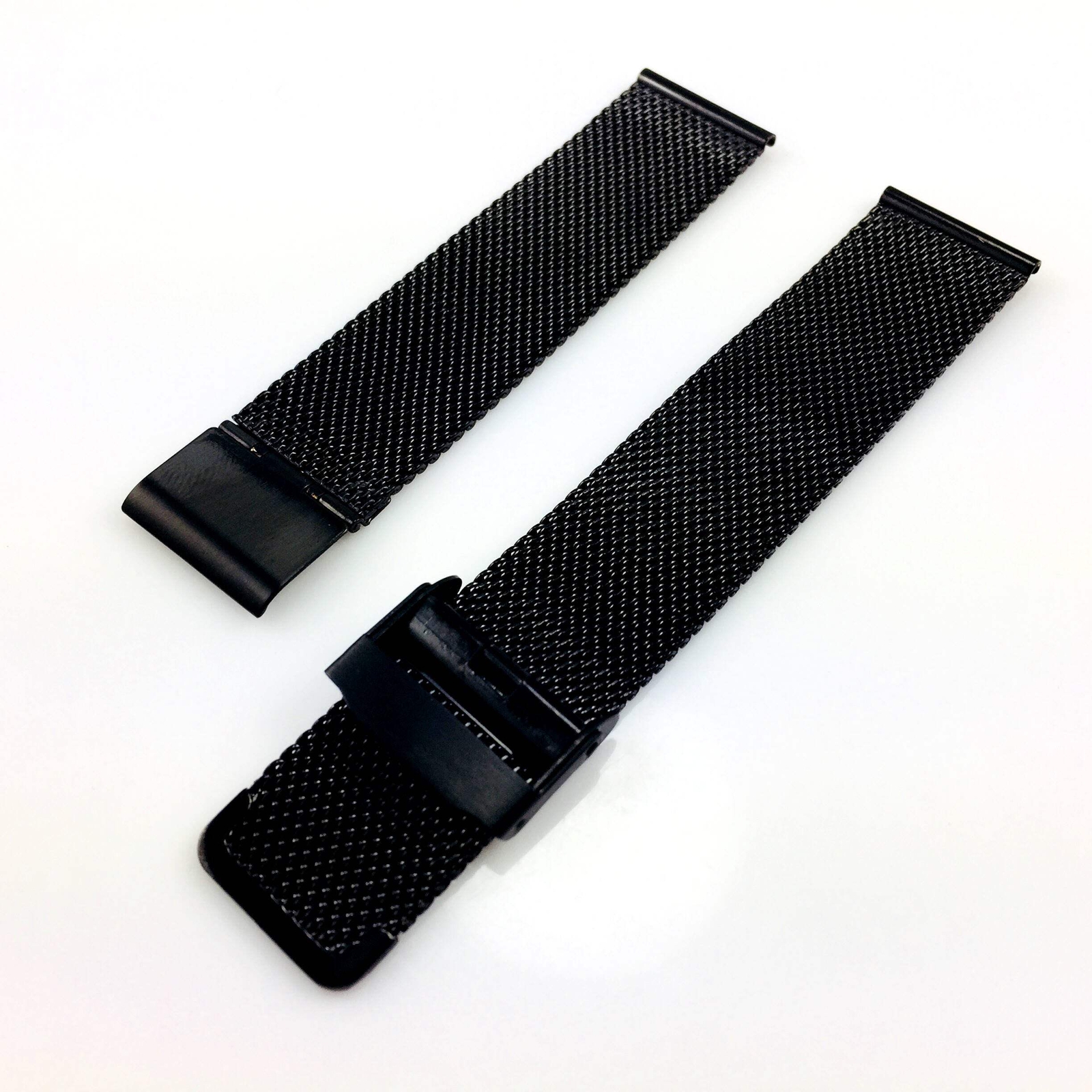Stainless Steel Polished Bracelet Replacement Watch Band Butterfly Clasp #5026