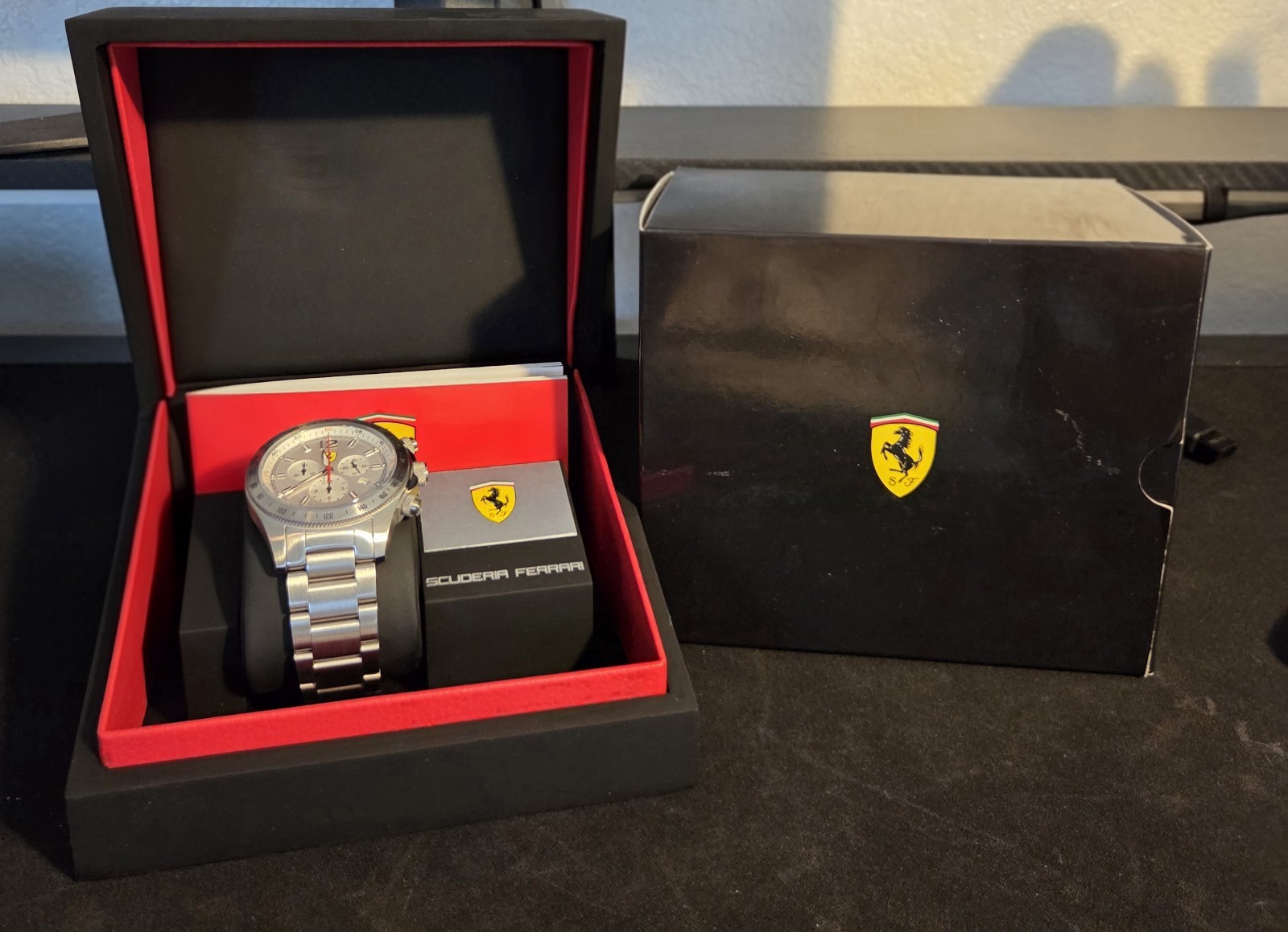 BRAND NEW LIMITED Scuderia Ferrari Chrono Men’s F1 Watch (Model FE07ACCCMSL)