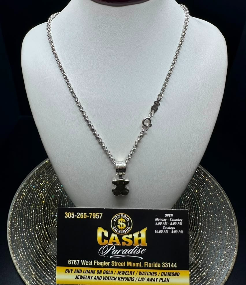 TOUS Sweet Dolls collection Sterling Silver Necklace