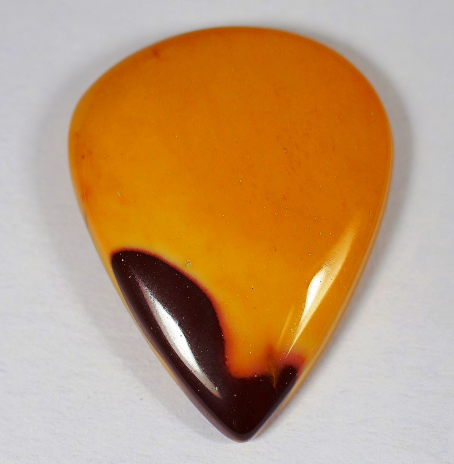 25 CT 6X21X28 mm NATURAL VIBRANT MOOKAITE JASPER PEAR CABOCHAN GEMSTONE KK-293