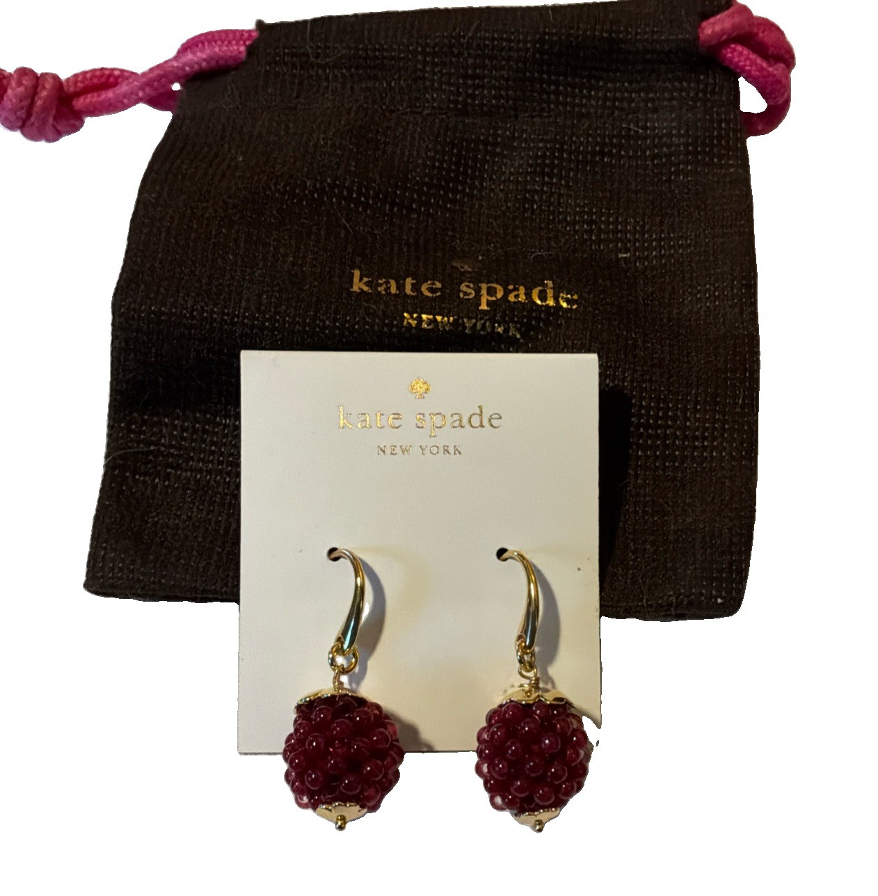 Kate Spade New York Very Berry Drop Earrings
