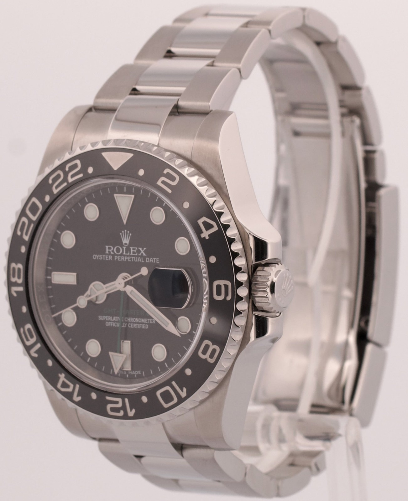 Rolex GMT-Master II BLACK Stainless Steel Ceramic RANDOM SERIAL 40mm 116710 LN