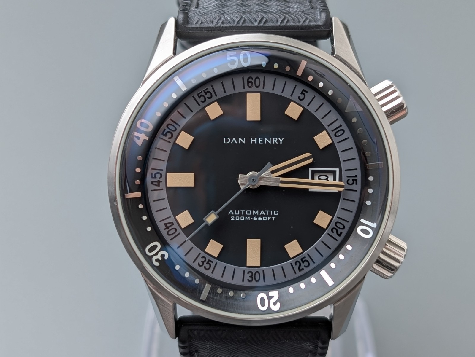 Dan Henry 1970 Limited Edition Automatic 0861/1970 Watch Boxed 44mm