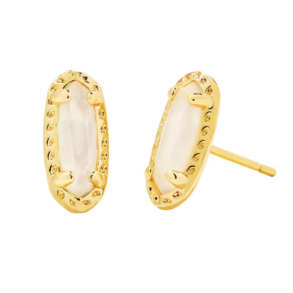 Kendra Scott Emma 14K Gold Over Brass Stud Earrings – Mother of