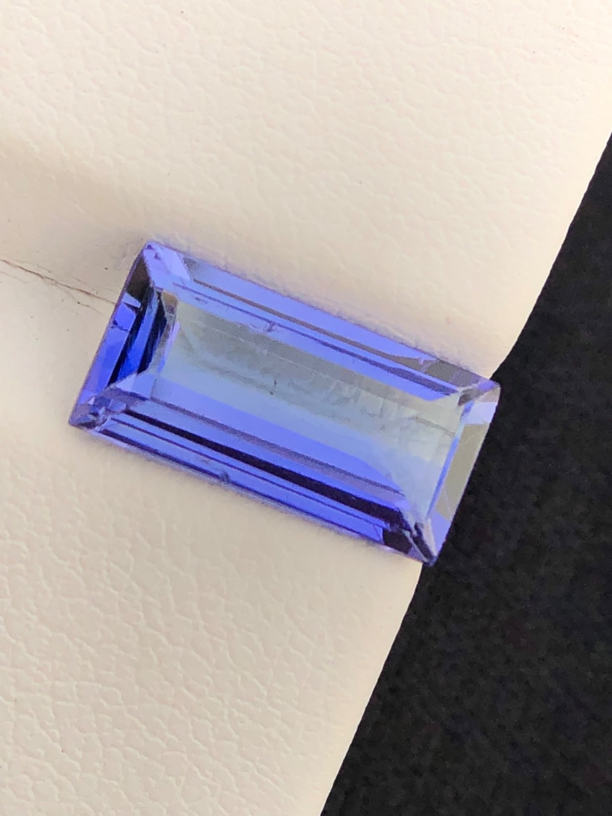 2.80 CT Blue Green Color Tanzanite Bagguette, 12×6 MM Loose Faceted Gemstone