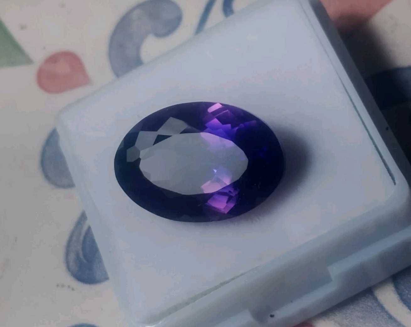 11.15CT Flawless Natural Purple Pink Sapphire Excellent Oval Cut 15.1×10.1×7.1mm