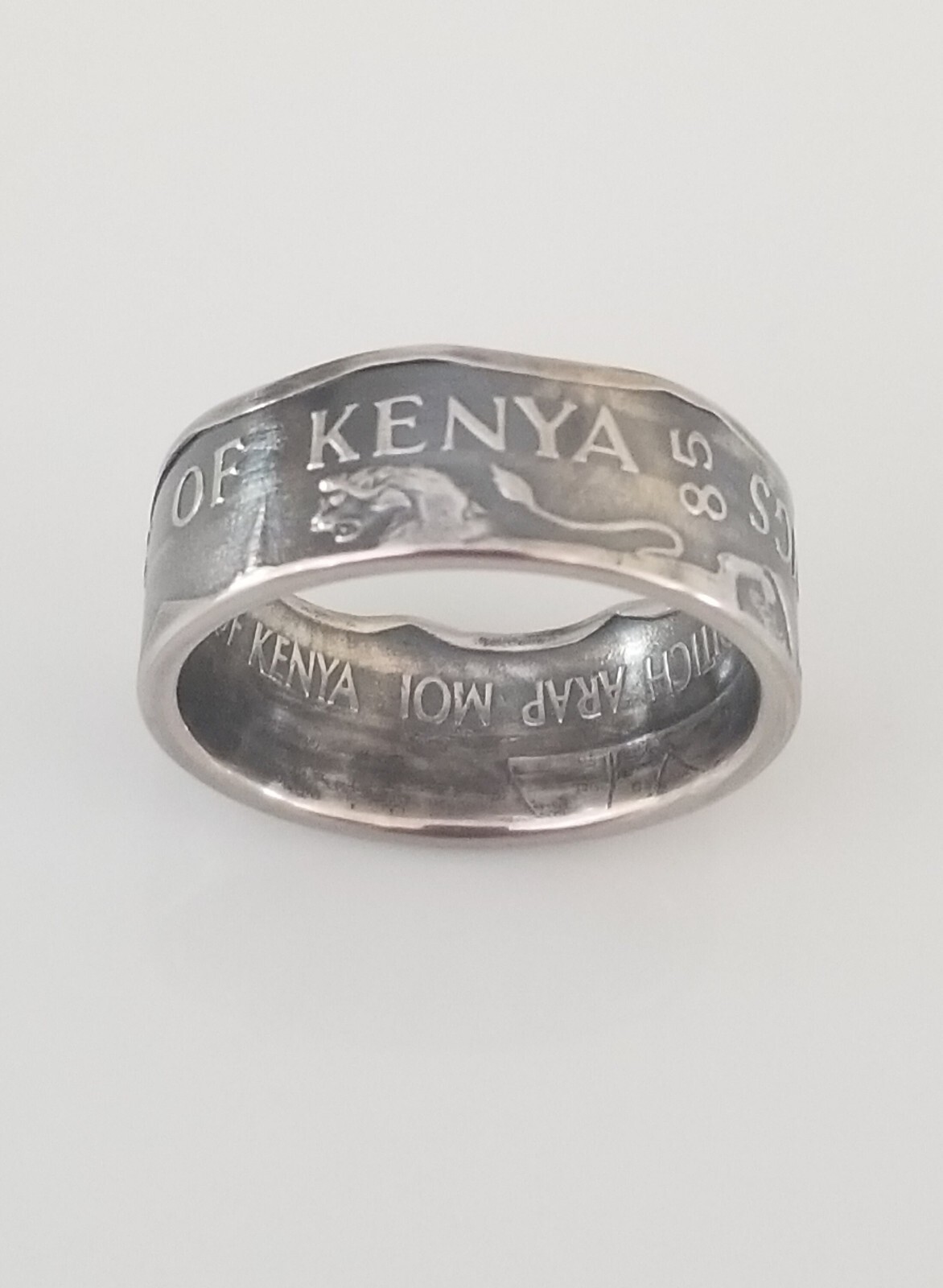 Kenya Coin Ring | Kenya 5 Shillings Ring | Handmade Ring | Travel Gift | Unique