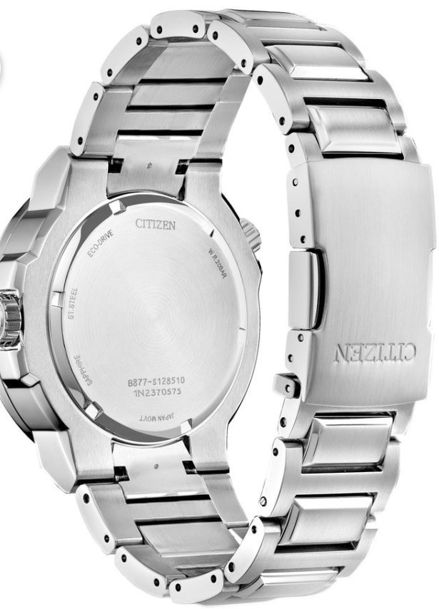 NEW CITIZEN ECO DRIVE MEN’S ENDEAVOR LUXURY SPORT BLACK DIAL WATCH BJ7140-53E