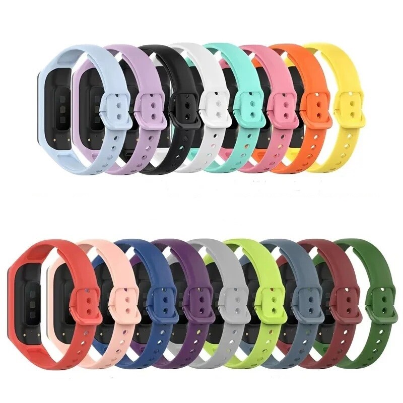 Watch Strap Band For Samsung Galaxy Fit 2 SM-R220 Soft Silicone Sports