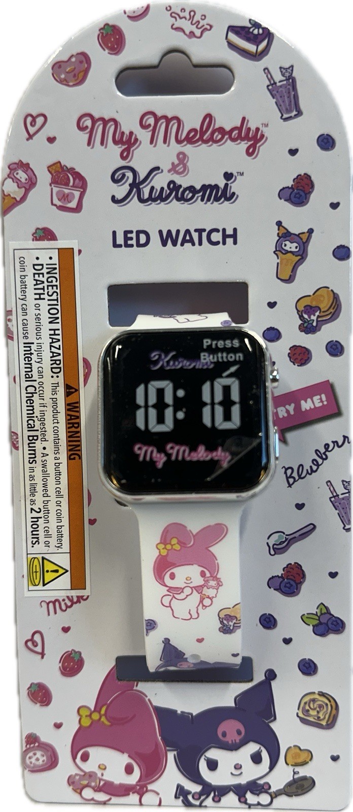 Watch – Hello Kitty & Friends My Melody Wristwatch Digital Touchscreen LED Light