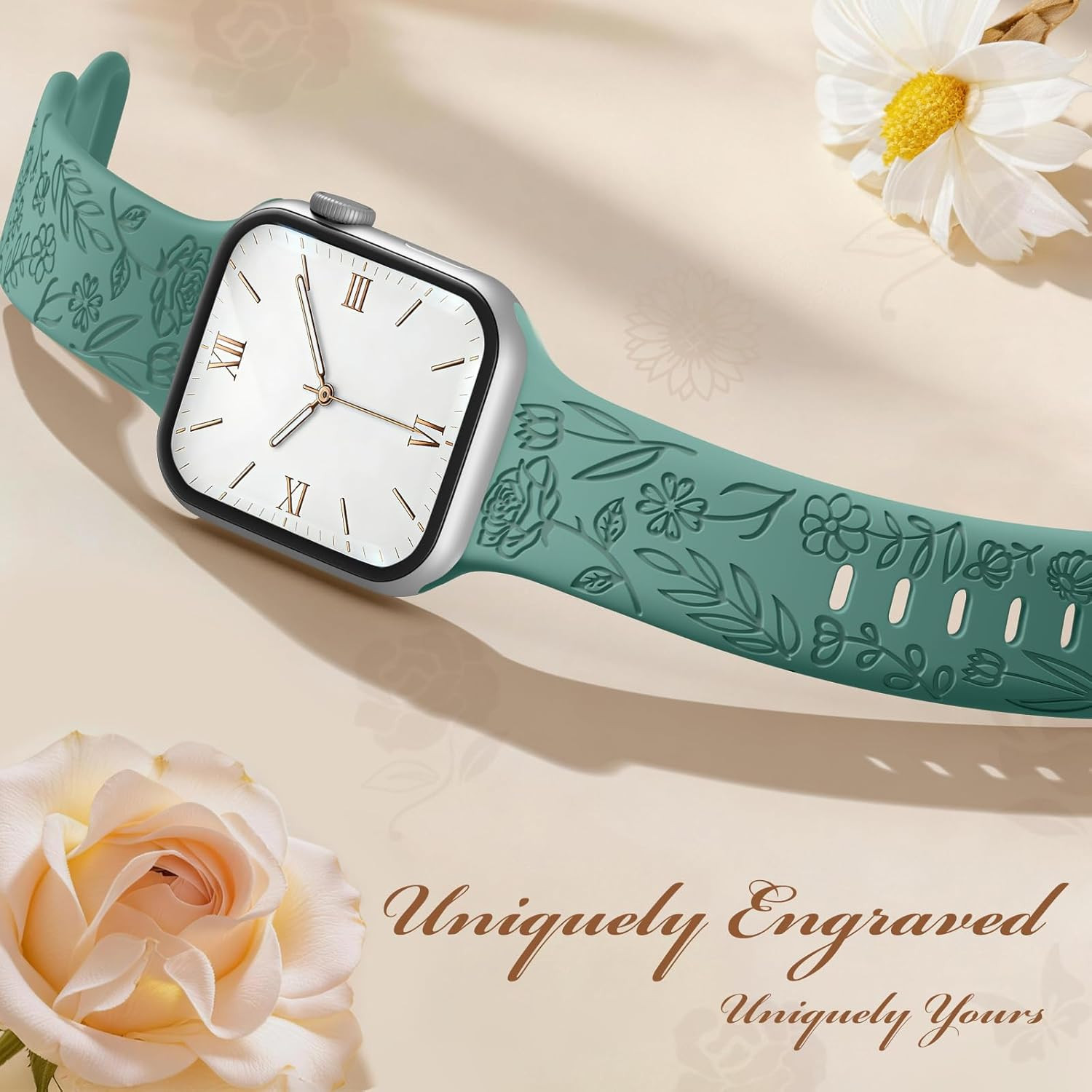 8 Pack Bands for Women Compatible with Apple Watch 40Mm 41Mm 38Mm 42Mm 44Mm 45Mm