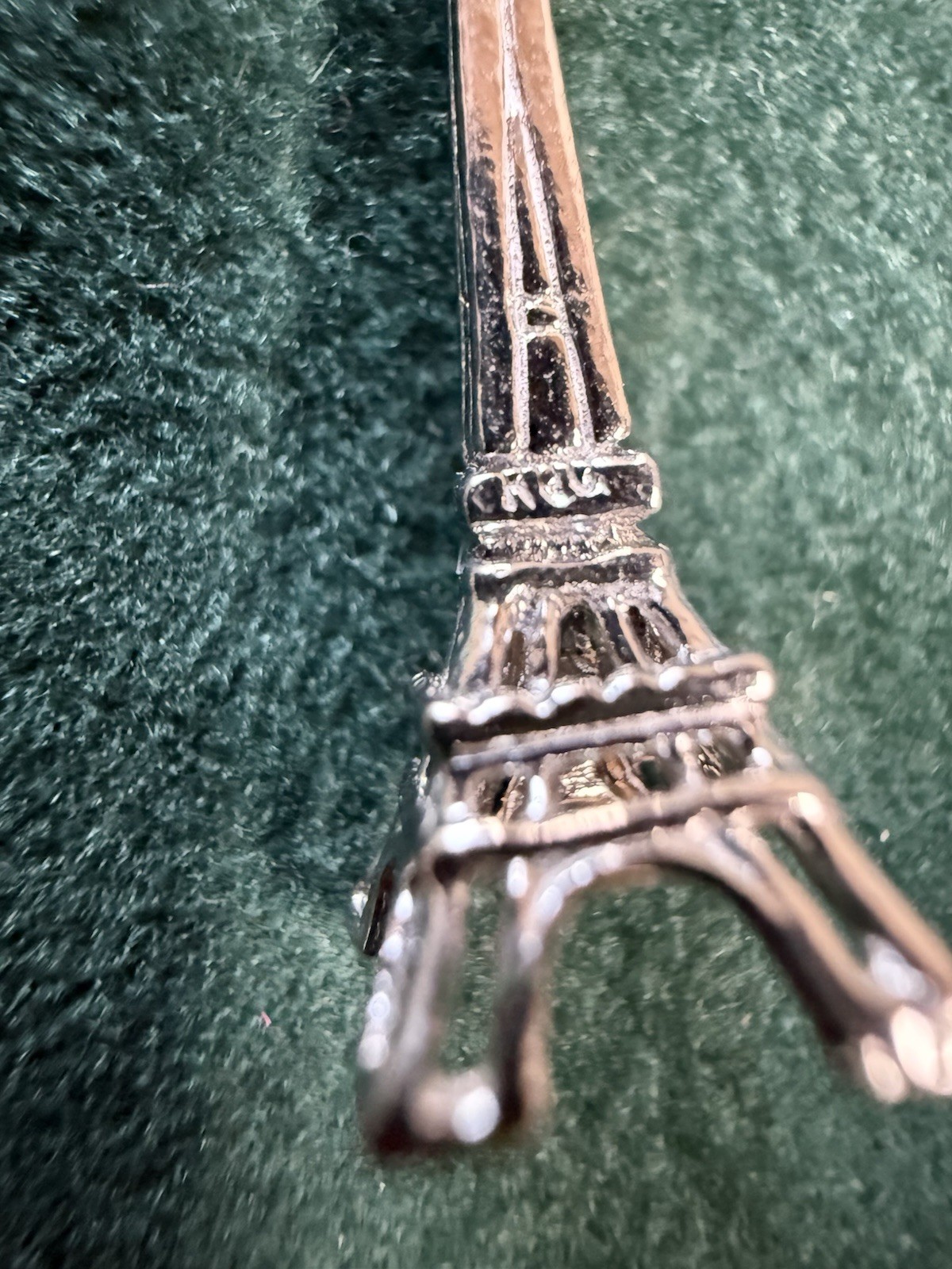 Rembrandt Eiffel Tower Charm Pendant Sterling Silver 0253 NWT 925