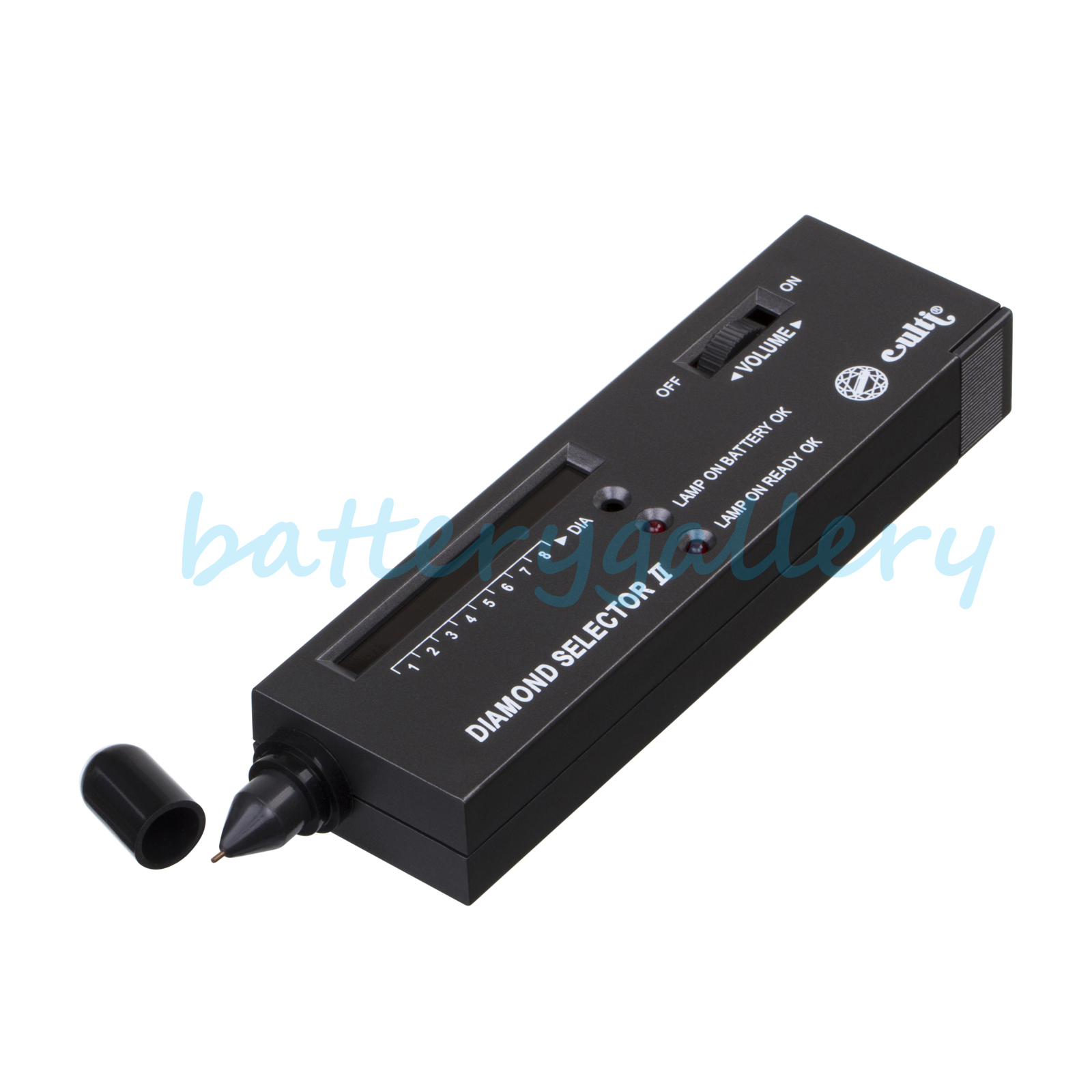 Portable Diamond Gem Tester Selector V2 with Case Gemstone Platform Jeweler Tool