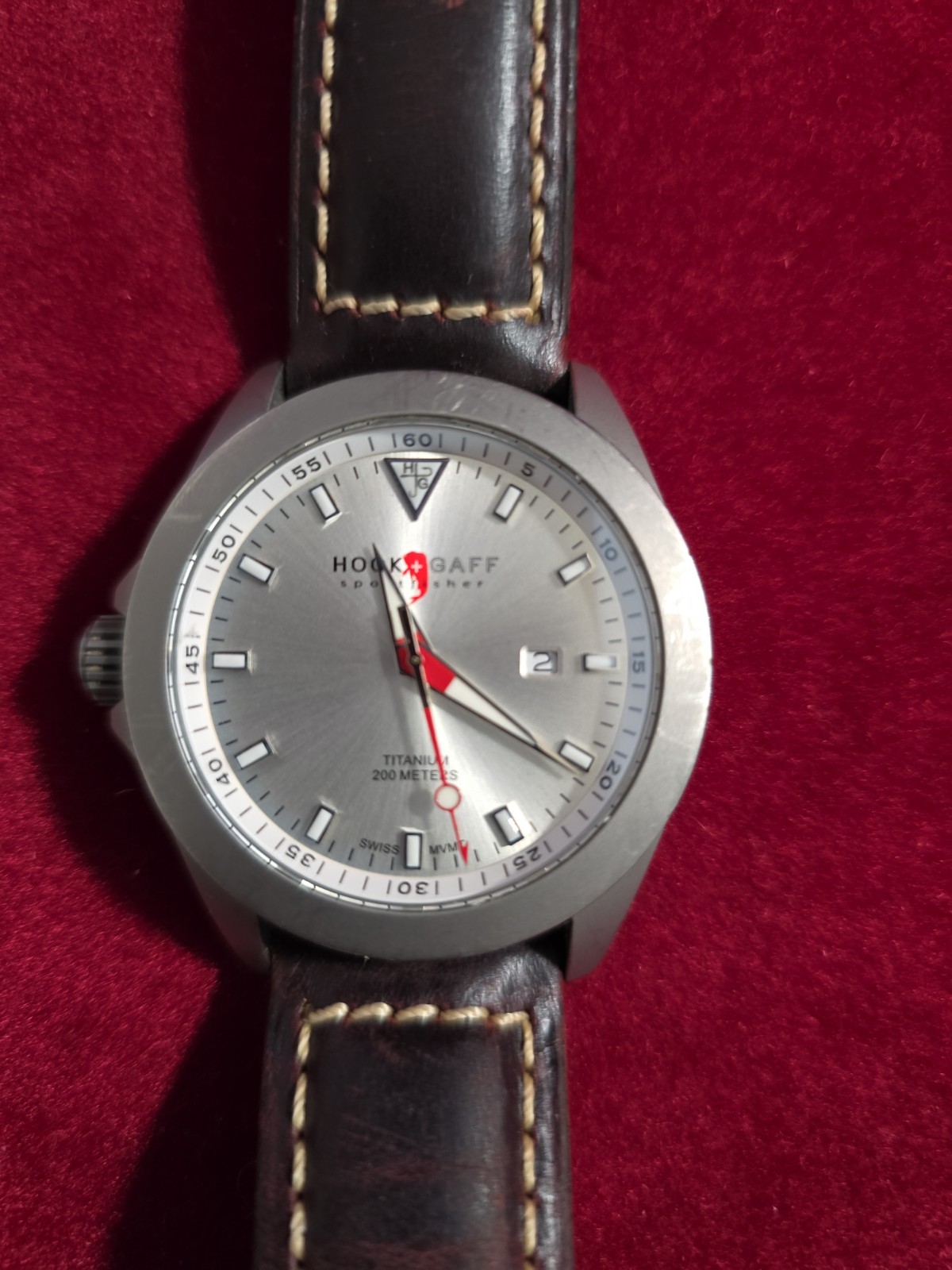 Hook & Gaff Watch Co Sportfisher II Classic 41mm Quartz