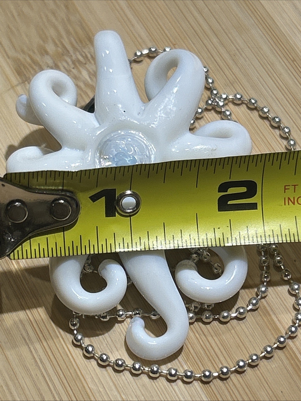 Boro Glass Octopus Necklace: Kraken, Collectible Wearable