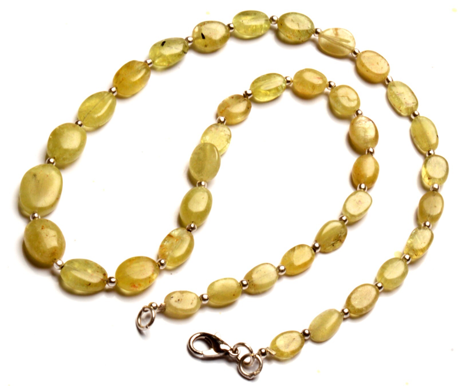 Natural Chrysoberyl Cats Eye Gems 7 to 13 mm Size Nugget Beads Necklace