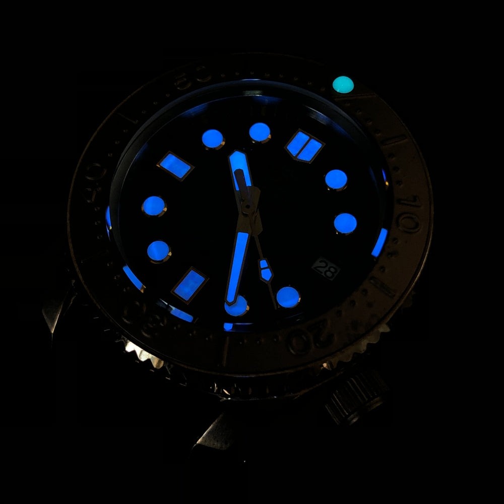 STEELDIVE SD1968S Mens Bronze 44mm 300M Automatic Dive Watch NH35 Sapphire Steel