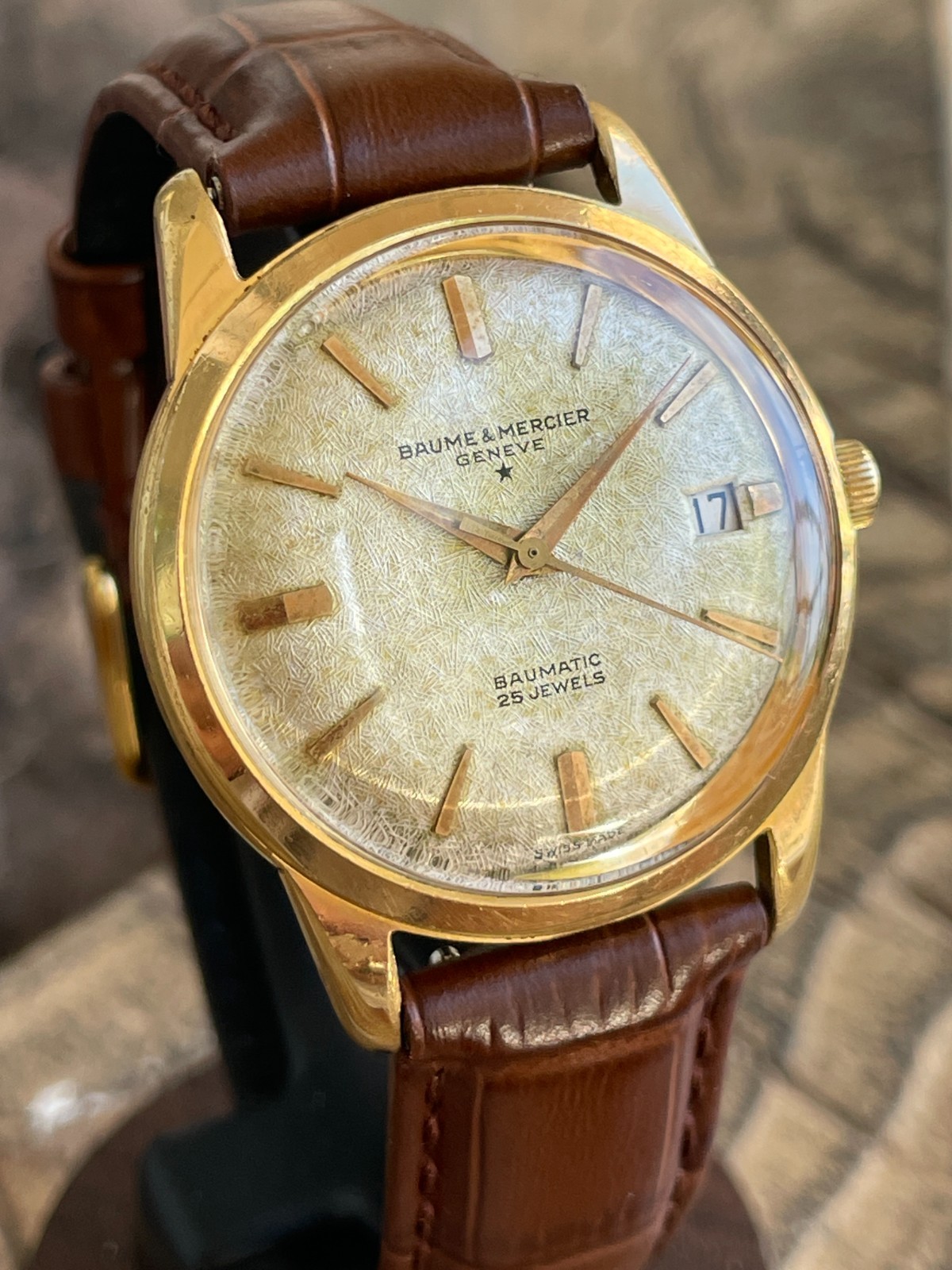 Vintage Baume & Mercier Geneve Baumatic Automatic Felsa 692 – Just Serviced!