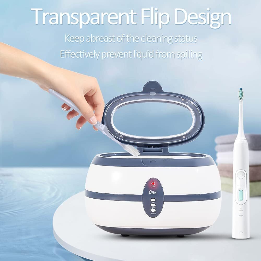 Ultrasonic Cleaner Jewelry Watch Glasses Ring Ultrasound Cleaning Bath Machine