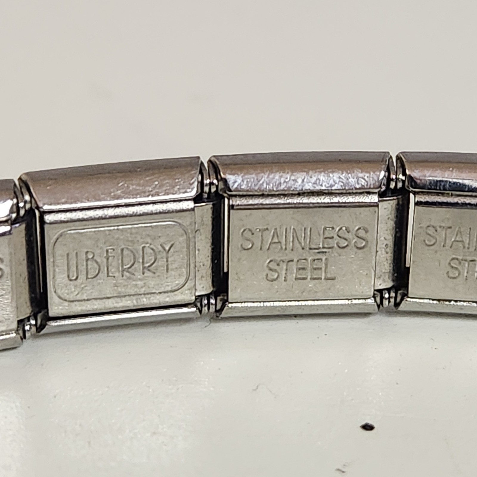 Stainless Steel Stretch Charm Bracelet Horse Butterfly Hearts Angels Christmas