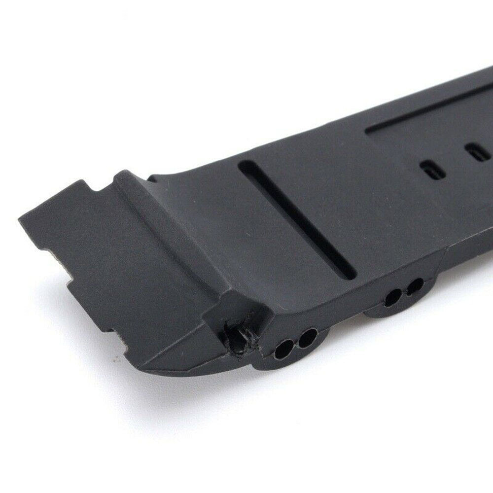 26mm Rubber Black Watch Band Strap For Invicta Pro Diver 6977-6978-6981-6983