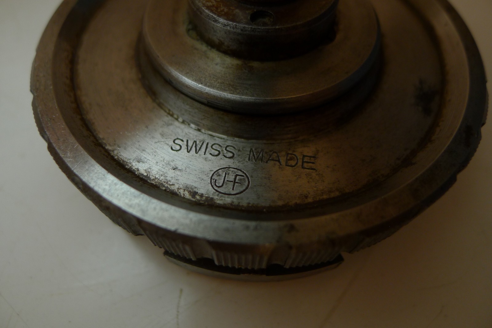 BERGEON 50 Lathe 6 JAW Watchmakers Universal Bezel Scroll Chuck 1766 8mm Collet