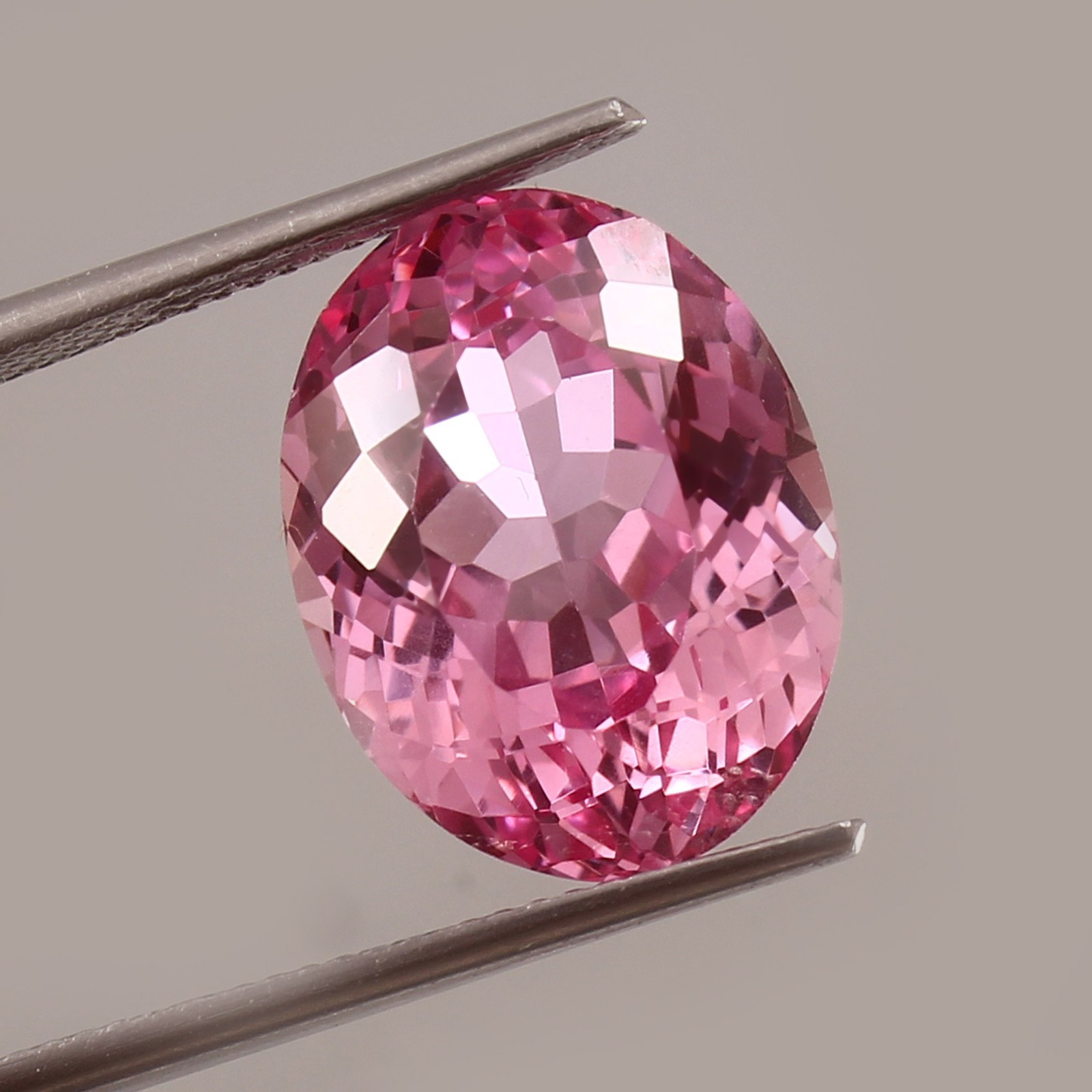 Natural Flawless Ceylon Padparadscha Sapphire Oval Cut Loose Gemstone 13.60 Ct