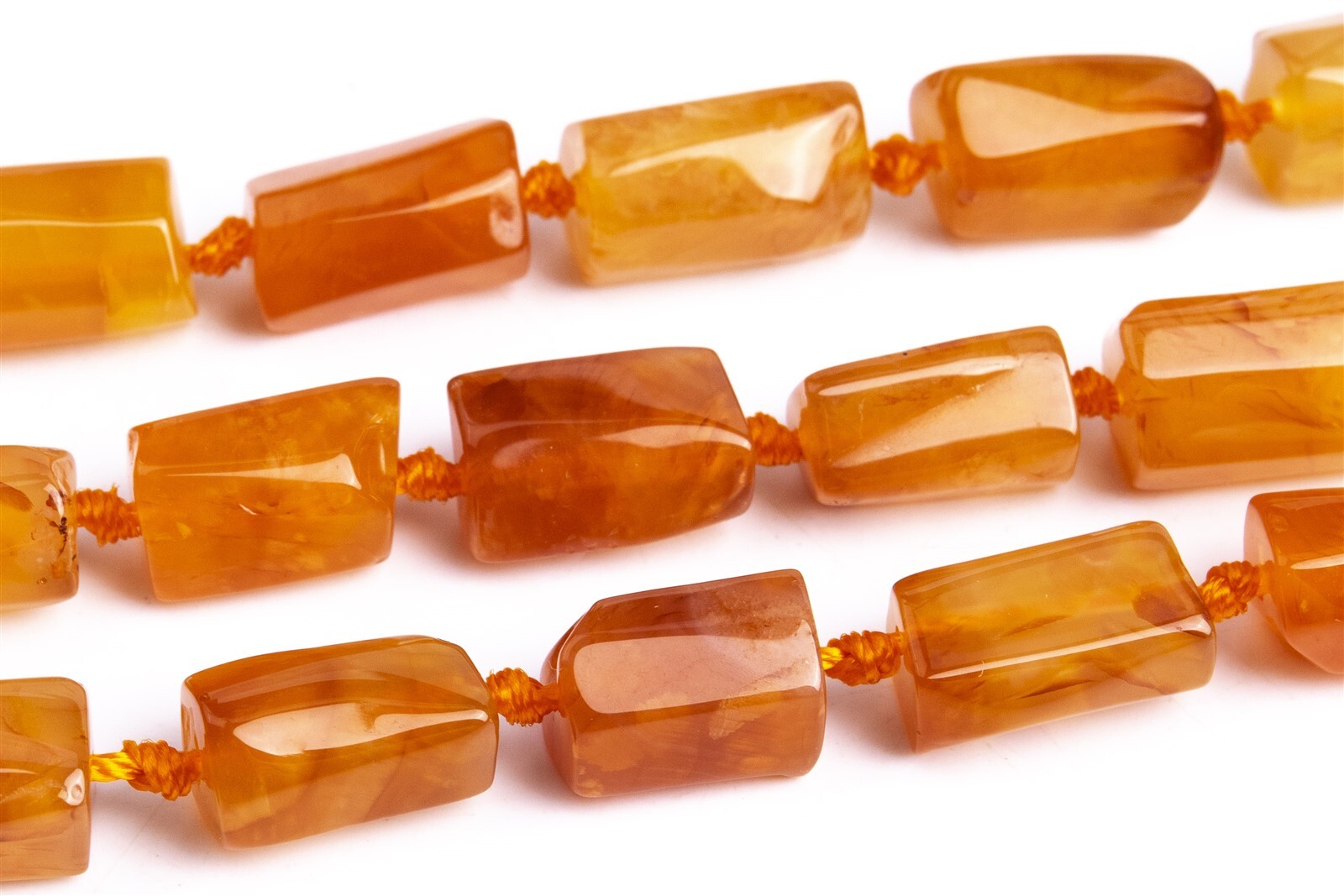 7-13MM Botswana Agate Faceted Nugget Rectangle Tube AAA Natural Beads 15.5″