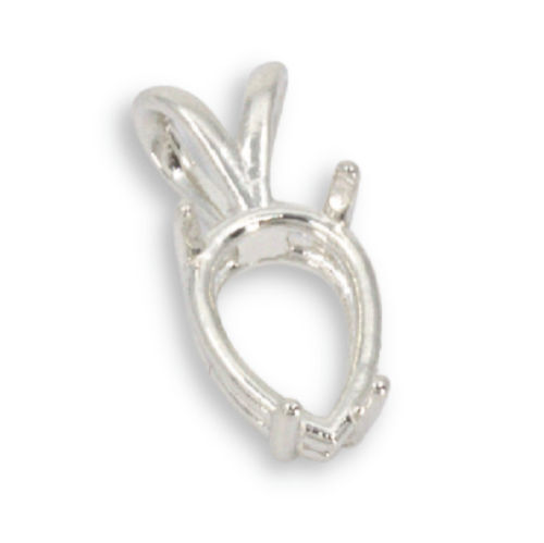 Reverse Pear Pre-notched Pendant Mounting