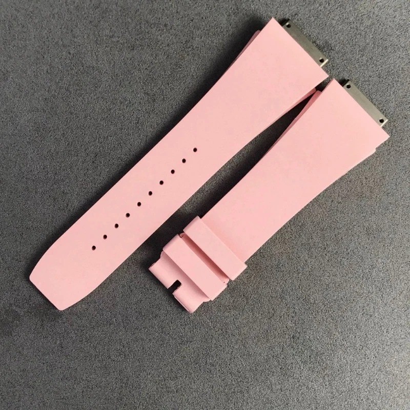 Medium Replacement Rubber Watch Strap Band Fits Richard Mille RM72 M Size
