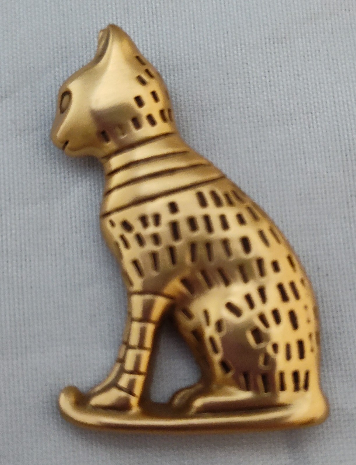 Vintage Cat Pins/Pendants JJ 1928 AJC Unmarked Lot of 9 One Sterling (SBB)
