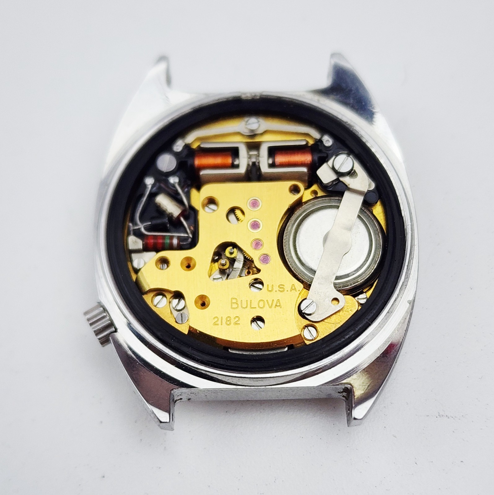 Men’s Vintage 1972 TUNING FORK Watch ACCUTRON Cal.2182