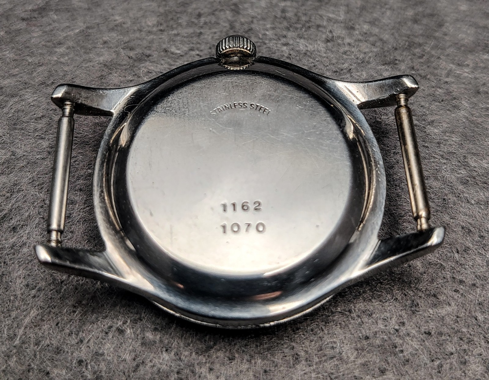 1950s Wyler Incaflex Navigator ETA 1070 Swiss Watch Runs Great Original Crown